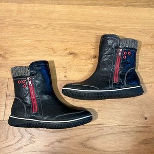 Rieker Side Zip Winter Boots
